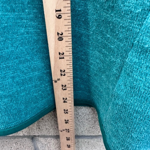 Vintage Patagonia Better Sweater 1/4 Zip Womens L Teal - Picture 6 of 6